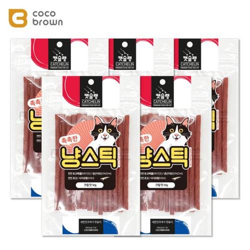 촉촉한 냥스틱 크릴맛 50g x5