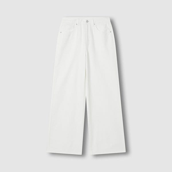 여 라이트데님 와이드 팬츠 J126201075001