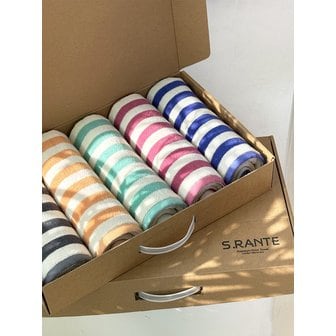살랑테 [선물포장set]스트라이프모먼트 200g 고중량 호텔타올 5장