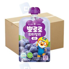 [Top100] 뽀로로 워터젤리 포도 120ml 40개 짜먹는 과일주스