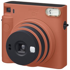 FUJIFILM 인스턴트 카메라 체키 스퀘어instax SQUARE SQ1 테라코타 오렌지 INS SQ 1 ORANGE