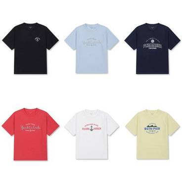폴햄키즈 공용) 쿨텐션 마린 그래픽 반팔티 PKF2TS3042