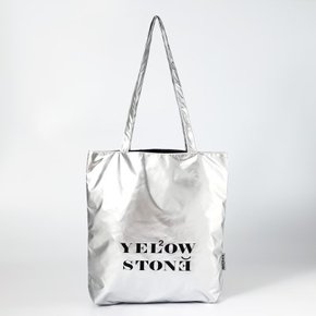 Silver Lettering eco bag