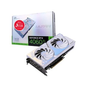 컬러풀 iGame 지포스 RTX 4060 Ti ULTRA DUO OC D6 8GB White 피씨디렉트