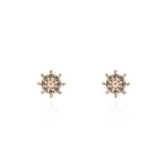 E051 Branches Muee  블루 다이아몬드 14K  귀걸이