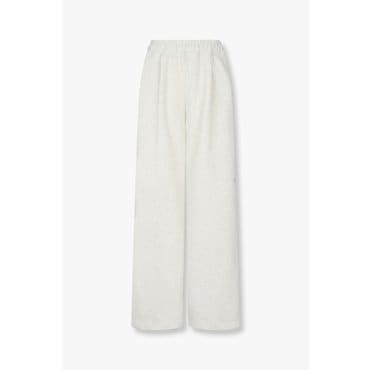 GCUT [지컷25S/S]자수 로고 핀턱 밴딩 팬츠(7215130201)