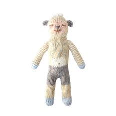 블라블라 핸드메이드 애착인형 양 울리 래트 Sheep Rattle Wooly 45cm