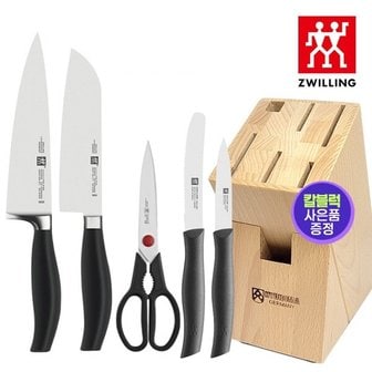 헹켈 5스타 5종세트 칼블럭 사은품 (HK30144-005HD)