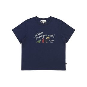 [공식]RGB 소로나 아트웍 반팔 티셔츠 키즈 NAVY