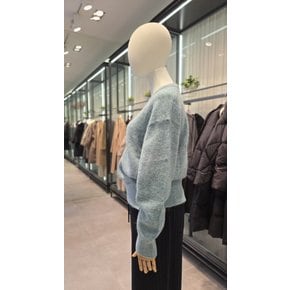 [부산점] [쥬크] 알파카 블렌디드 백 버튼 포인트 라운드 풀오버 (V254KSK942)