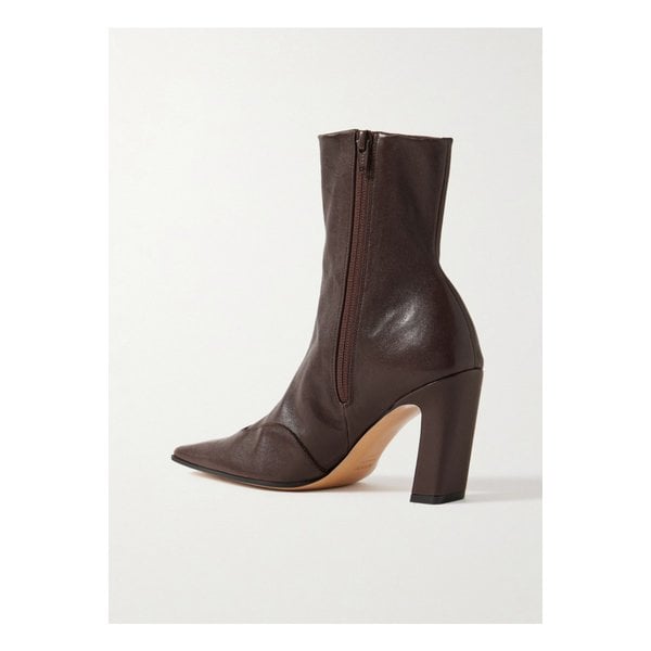 케이트 네바다 가죽 앵클 부츠 초콜릿 1647597343663464