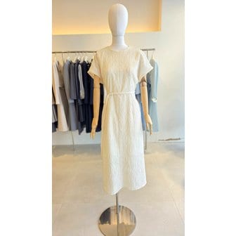 JJ지고트 [여주점] [JJ 지고트] 여성 텍스쳐 돌먼 라운드넥 원피스GS4A0OPR41