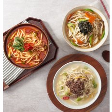 마포칼국수 3인분세트 (생면3인분+소스동봉) 멸치칼국수 사골칼국수 얼큰칼국수