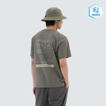 스노우피크 [25/SS] 에코 퀵드라이 그래픽 반팔 티 S25MMTTS18