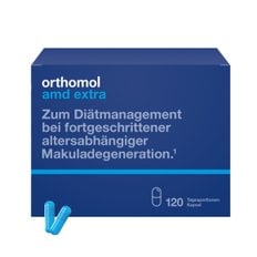 [독일직구][무료배송] 오쏘몰 AMD 엑스트라 120개입 1박스 캡슐형 orthomol AMD extra