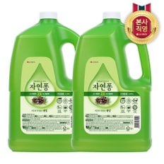 신세계라이브쇼핑 자연퐁 주방세제 솔잎 3.04L x 2개