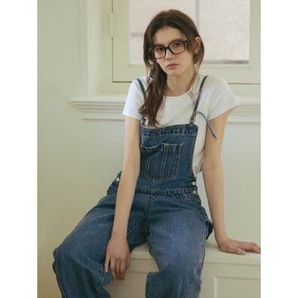 하네 커브드 킹크 오버롤_Middle Blue