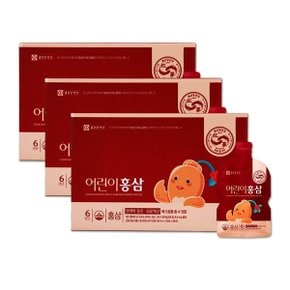 종근당건강 어린이홍삼 20ml x 30포 x 3박스 (3개월분)