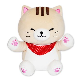  모찌 꿀잠펫 말랑한 고양이 동물인형 25CM