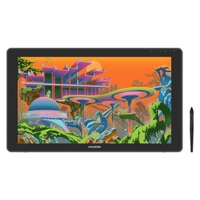 HUION Kamvas22 Plus Android PW517 VESA 액 탭 액정 펜 태블릿 21.5형 양자점 광색역 대응