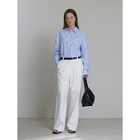 COTTON CHINO PANTS [WHITE]