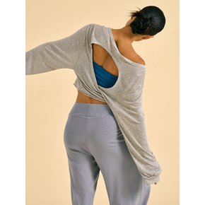 Veil Tie Cover Up (Melange)