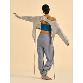 Veil Tie Cover Up (Melange)