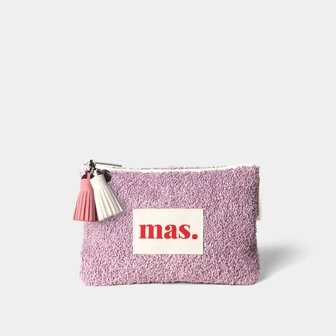 마스마룰즈 Basic pouch _ 러프 테리 퍼플