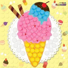 PL 플레이콘 모자이크아이스크림 X ( 3매입 )