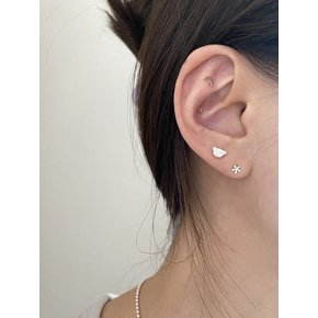 [925silver]Bear piercing (2color)