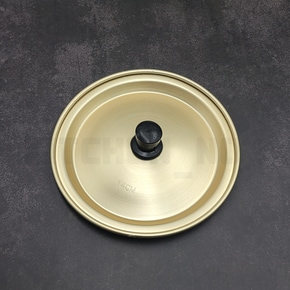 국산 양은 황색 냄비뚜껑 14cm(165mm)