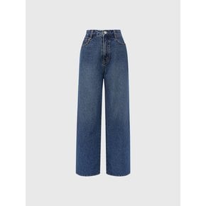 카마 와이드 데님 팬츠_블루 / KAMA WIDE DENIM PANTS_BLUE