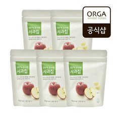 [올가] 100프로 순수한 사과칩 (12g)X5개