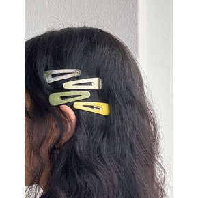 네온 라임 스몰 클립 Neon Lime Small Clip