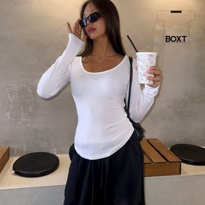 매치하기 좋은 굴림 긴팔티셔츠 레이어드 스판티 kd420
