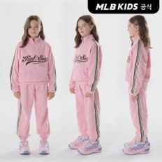 (공식)24FW 바시티 스포츠 기모 테리 맨투맨세트 BOS (L.Pink) 7AS2VA246-43PKL