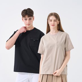 25SS 반팔 우븐 피스테 유니 3컬러 택1