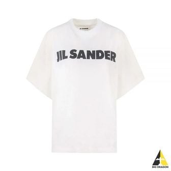 질샌더 질샌더 T-SHIRT CN SS (J02GC0001 J45148 102) (반팔 로고 티셔츠)