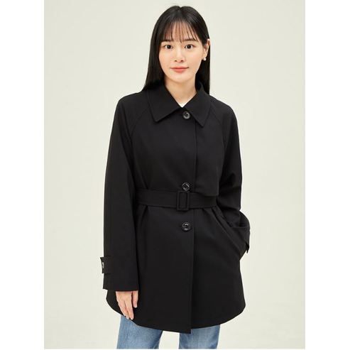 JJ지고트 건플랩  레글런 싱글 트렌치코트  GP9M0TC911