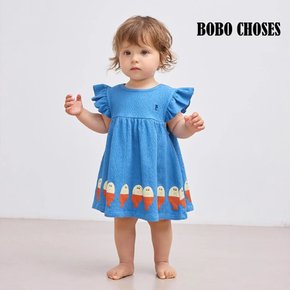 보보쇼즈 베이비 25ss Morning Egg 러플 원피스 B125AB119