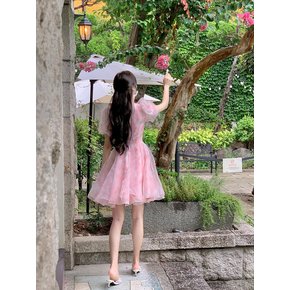 [연우 PICK] Roman Organza Mini-Dress