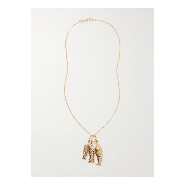 리버 골드톤 네크리스 실버 1647597344766196