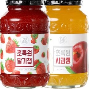 초록원 딸기잼 1kg + 사과잼 1kg (WDA2EA3)