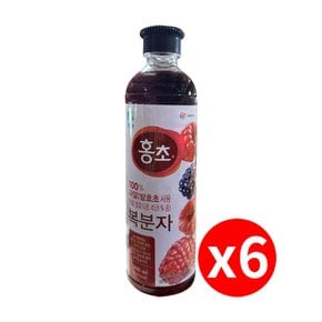홍초 복분자 900ml x6개 /17시마감/빠른발송/정품보장