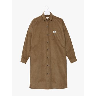 에스티피크니커 코듀로이오버핏 원피스 카멜