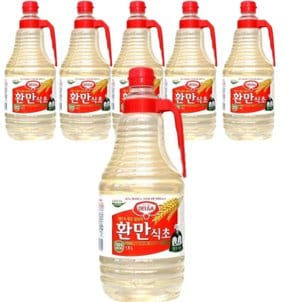 롯데웰푸드 롯데 DELGA 델가 환만 식초 1.8L X 6입