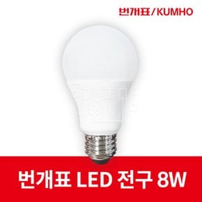 LED 전구 LED 램프 8W E26 전구 번개표 LED 전구 LED 램프 8W E26 전구 8W 금호전기 H.Y.G.L.E.E C