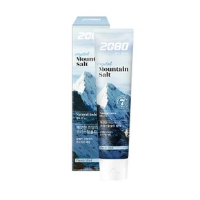 2080 퓨어 마운틴 솔트치약 120g /크리스탈 민트