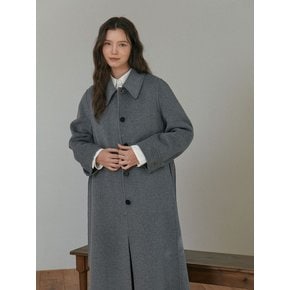 Button Point Handmade Coat_GREY