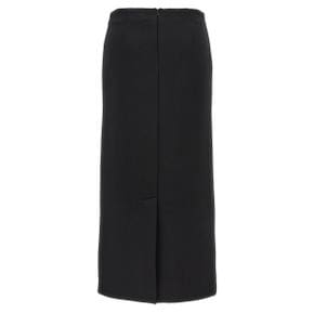 Womens Skirt FLOU001 Black